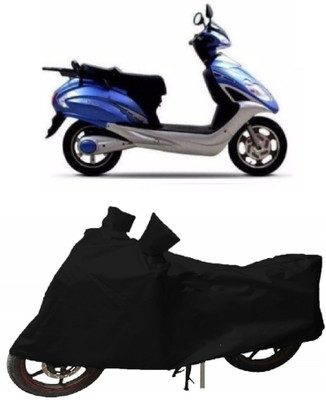 APNEK Two Wheeler Cover for Lohia(Fame, Black)