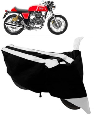 AutoKick Two Wheeler Cover for Royal Enfield(Continental GT, White)