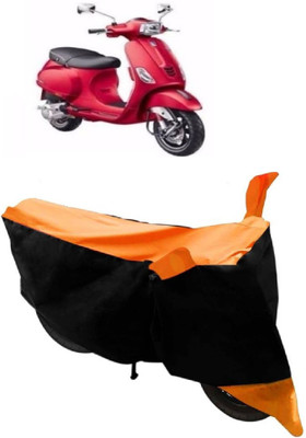 AutoRock Two Wheeler Cover for Piaggio(Vespa SXL, Orange)