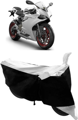 APNEK Two Wheeler Cover for Ducati(899 Panigale, White)