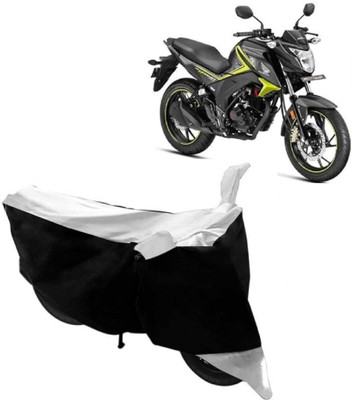 AutoKick Two Wheeler Cover for Honda(CB Hornet 160, White)