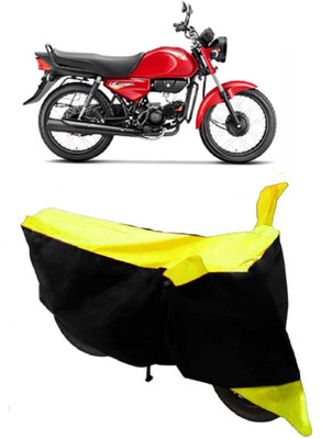 AutoKick Two Wheeler Cover for Hero(CD deluxe, Yellow)