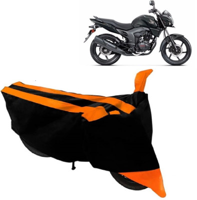 Elegance Two Wheeler Cover for Honda(Trigger, Orange)