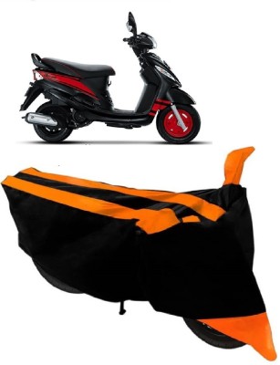 AutoKick Two Wheeler Cover for Mahindra(Kine, Orange)