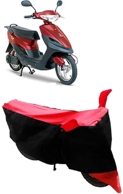 APNEK Two Wheeler Cover for Avon(E Scoot, Red)