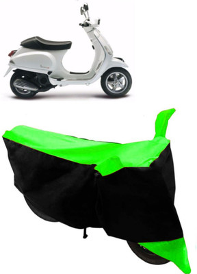 AutoKick Two Wheeler Cover for Piaggio(Piaggio Vespa, Green)