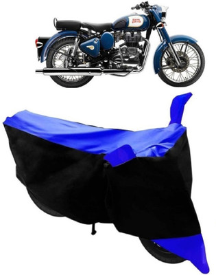 AutoRock Two Wheeler Cover for Royal Enfield(Bullet 350, Blue)