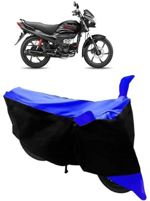 AutoRock Two Wheeler Cover for Hero(Passion Pro, Blue)