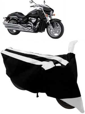 THE REAL ARV Waterproof Two Wheeler Cover for Suzuki(Intruder, White)