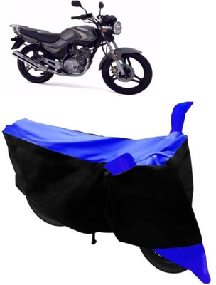 AutoKick Two Wheeler Cover for Yamaha(YBR 125, Blue)