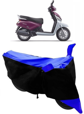 AutoKick Two Wheeler Cover for Mahindra(Gusto, Blue)