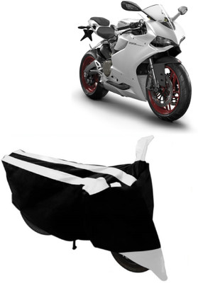 AutoKick Two Wheeler Cover for Ducati(899 Panigale, White)