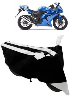 Elegance Two Wheeler Cover for Kawasaki(Ninja 250, White)