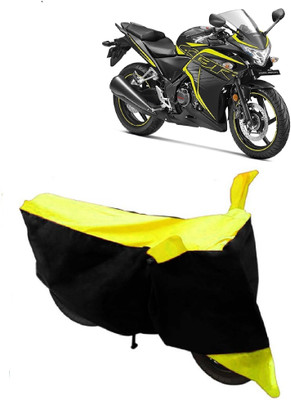 Elegance Two Wheeler Cover for Honda(CBR 250R, Yellow)