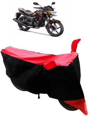 AutoKick Two Wheeler Cover for Hero(Hunk, Red)