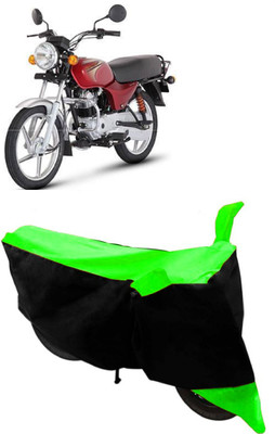 AutoKick Two Wheeler Cover for Bajaj(Boxer, Green)