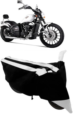 AutoKick Two Wheeler Cover for FAB Regal Raptor(Bobber 350, White)
