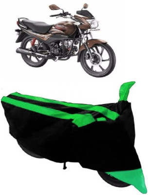 AutoKick Two Wheeler Cover for Hero(Passion, Green)
