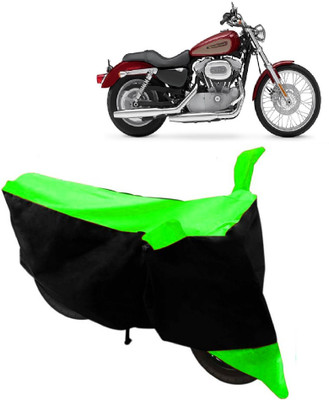 AutoRock Two Wheeler Cover for Harley Davidson(XL 883, Green)
