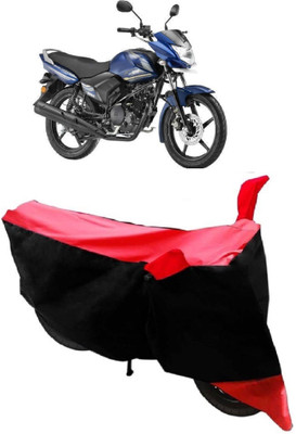 APNEK Two Wheeler Cover for Yamaha(Saluto, Red)