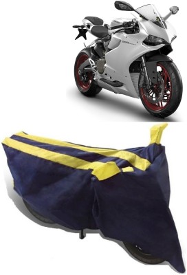 AutoKick Two Wheeler Cover for Ducati(899 Panigale, Yellow)