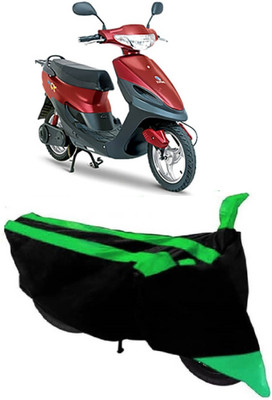AutoKick Two Wheeler Cover for Avon(E Scoot, Green)