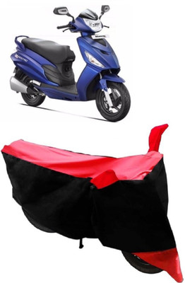 Elegance Two Wheeler Cover for Hero(Maestro, Red)