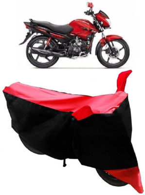 AutoKick Two Wheeler Cover for Hero(Glamour FI, Red)