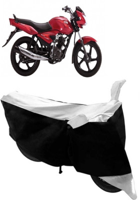 AutoKick Two Wheeler Cover for TVS(Jive, White)