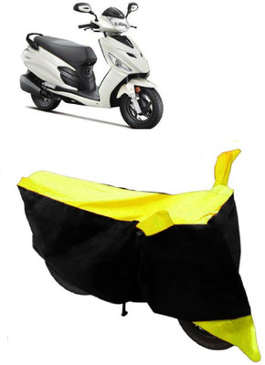 AutoKick Two Wheeler Cover for Hero(Moto Corp Duet, Yellow)