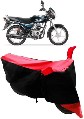 THE REAL ARV Waterproof Two Wheeler Cover for Bajaj(CT100, Red)