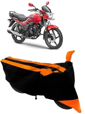 AutoRock Two Wheeler Cover for Hero(Passion Xpro, Orange)