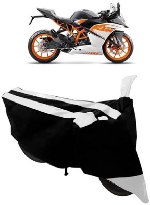 AutoRock Two Wheeler Cover for KTM(RC 200, White)