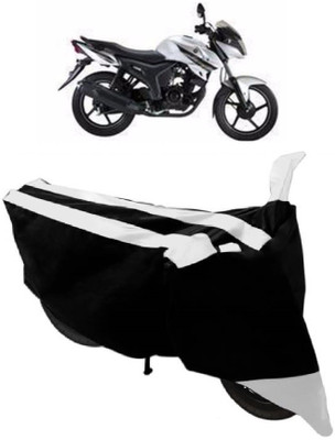 AutoKick Two Wheeler Cover for Yamaha(SZ X, White)
