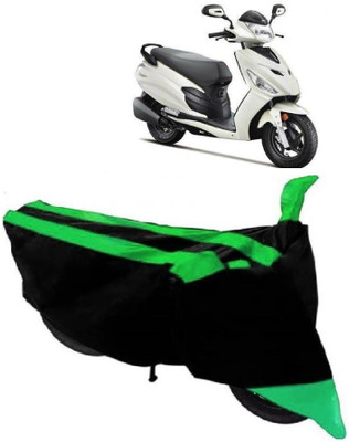 AutoKick Two Wheeler Cover for Hero(Moto Corp Duet, Green)
