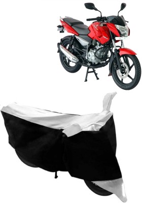 Elegance Two Wheeler Cover for Bajaj(Pulsar 135 LS DTS-i, White)