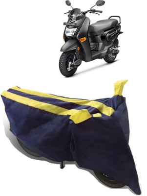 AutoKick Two Wheeler Cover for Honda(Cliq, Yellow)