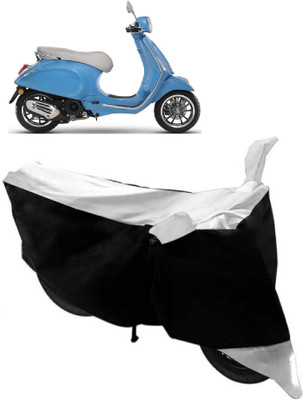 Elegance Two Wheeler Cover for Piaggio(Vespa, White)
