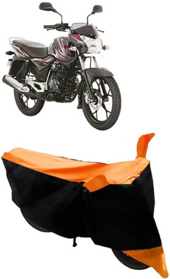 Elegance Two Wheeler Cover for Bajaj(Discover 150 s, Orange)