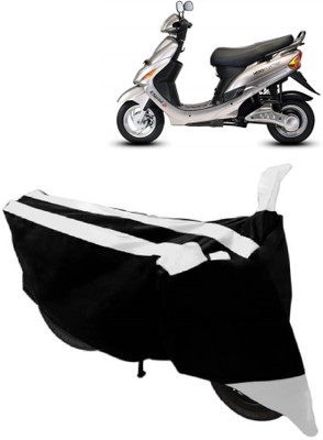 AutoRock Two Wheeler Cover for Hero(E Sprint, White)