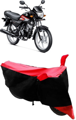 AutoKick Two Wheeler Cover for Hero(CD Dawn, Red)