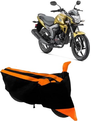 AutoRock Two Wheeler Cover for Honda(CB Trigger, Orange)