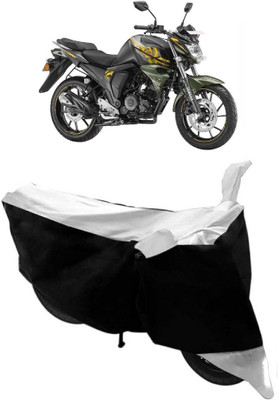 THE REAL ARV Waterproof Two Wheeler Cover for Yamaha(FZ-S, White)