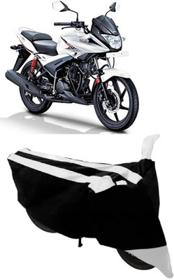 THE REAL ARV Waterproof Two Wheeler Cover for Hero(Ignitor, White)