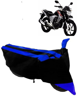 APNEK Two Wheeler Cover for Honda(Unicorn Dazzler, Blue)