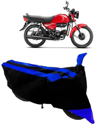 THE REAL ARV Waterproof Two Wheeler Cover for Hero(CD deluxe, Blue, Black)