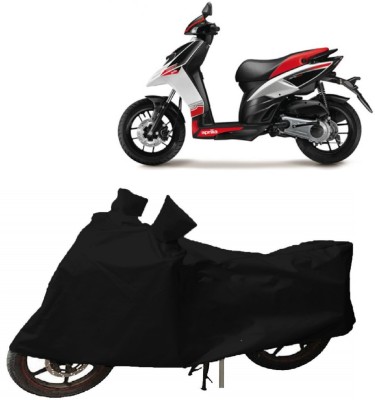 Ascension Two Wheeler Cover for Aprilia(SR 125, Black)