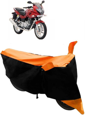 APNEK Two Wheeler Cover for Bajaj(Pulsar 220 DTS-i, Orange)