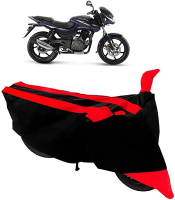AutoKick Two Wheeler Cover for Bajaj(Pulsar 180 DTS-i, Red)