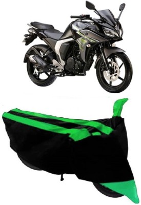 AutoKick Two Wheeler Cover for Yamaha(Fazer, Green)